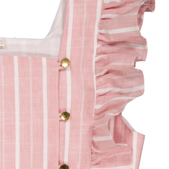 Pink Floral Romper - Picture 4 of 4